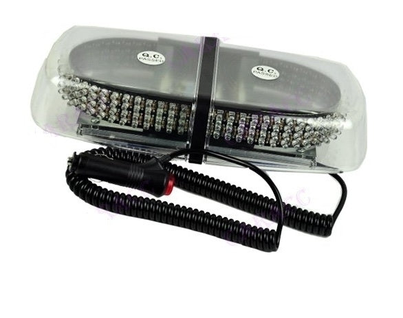 ORANJE/WIT dak zwaailicht 240 LED - magneet bevestiging ORANJE/WIT dak zwaailicht 240 LED - magneet bevestiging